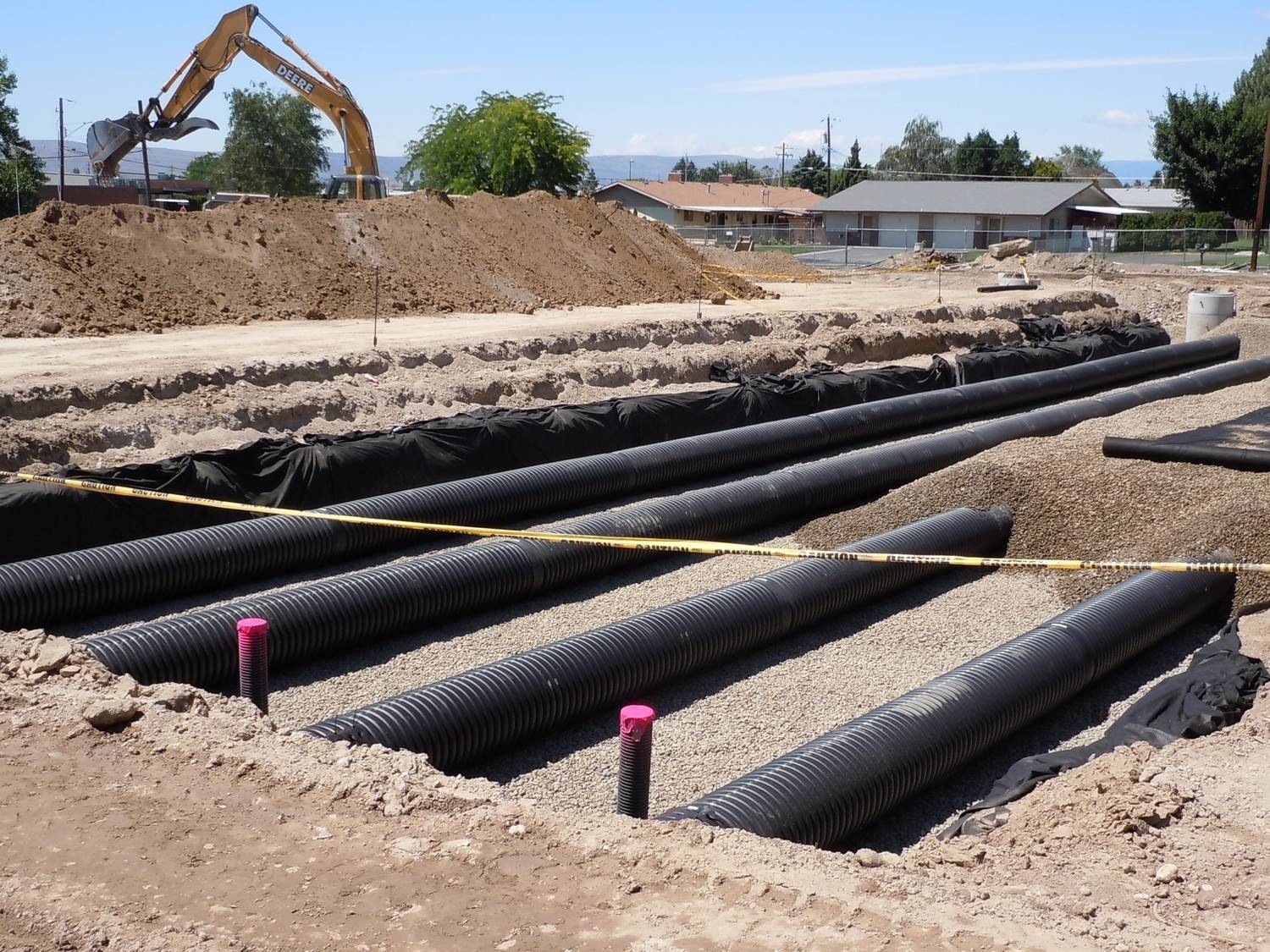 Yakima School District - Eisenhower High School Site Drainage